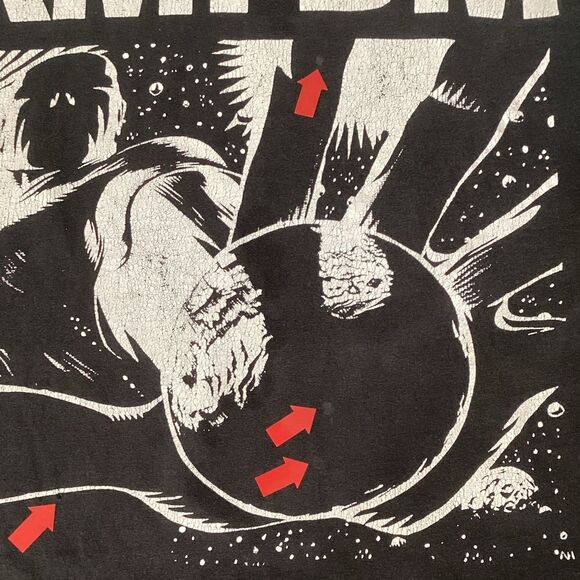 KMFDM Vintage Size XL Godlike Govern Your Soul T-Shirt Industrial Metal Band Tee - Picture 11 of 13